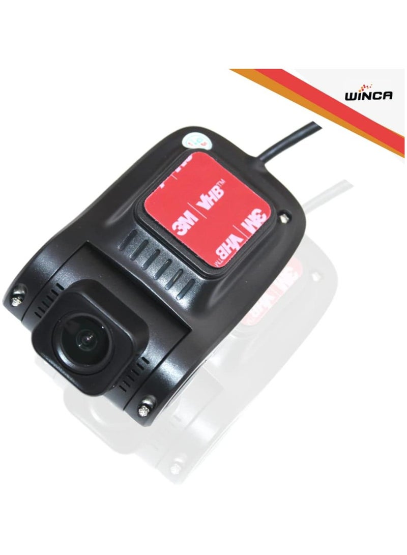 WINCA Dashcam 1080p full HD Car DVR USB Car Dashcam DVR Camera Wide angle Lens 24 Hours Parking Surveillance (USB U7)
