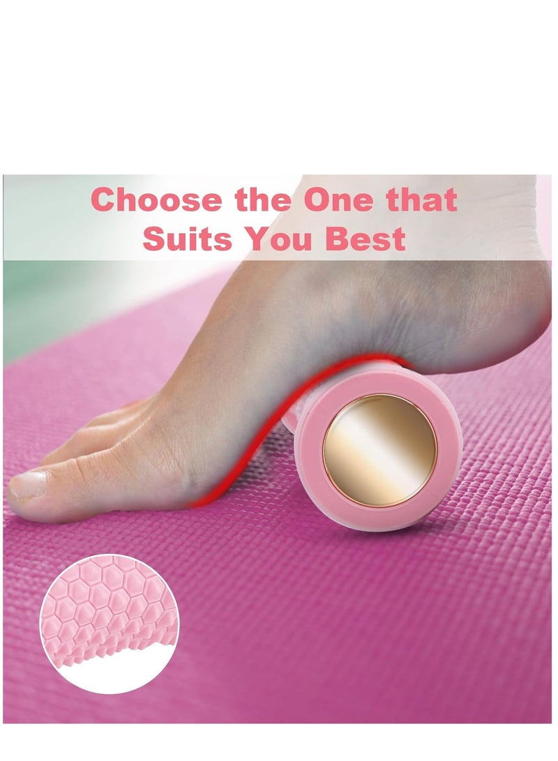 Plantar Fasciitis Relief Roller Portable Foot Massager Roller Deep Reflexology Tissue Muscle Massage for Foot Heel Pain, Plantar Fasciitis Relieving, Yoga Fitness Aids