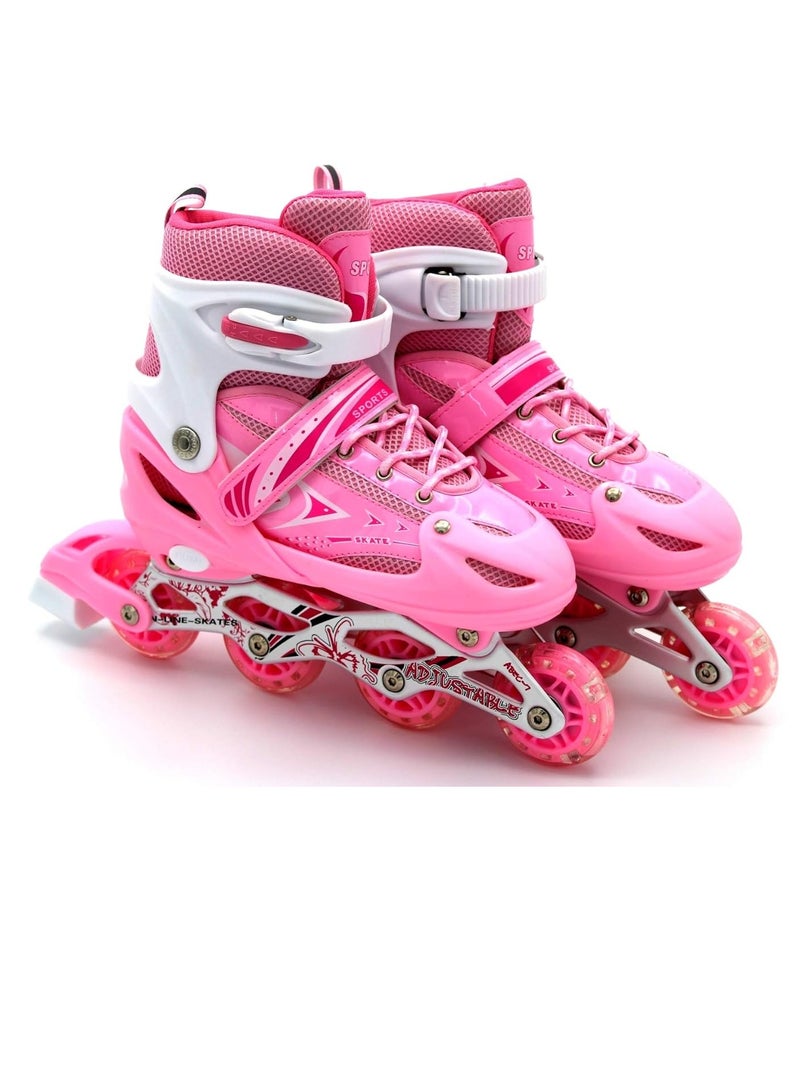 Children's Shoes with Wheels, Skateboard Shoes with Wheels, Light Roller Skates Wheels, for Children, Girls, Boys, Adults