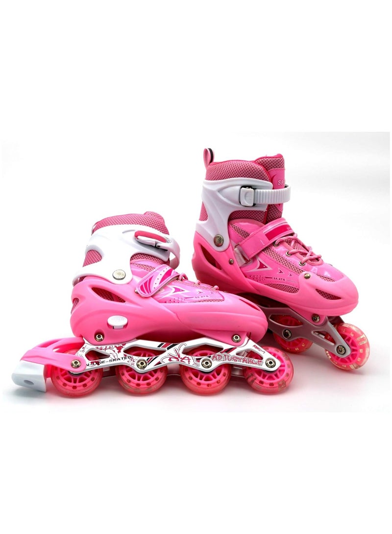 Skateboard shoes with wheels Retractable Skateboarding Rollerblades Unisex Pulley Shoes Single Wheel Push Button Roller Skate Shoes Invisible pulley shoes Suitable for adults, children