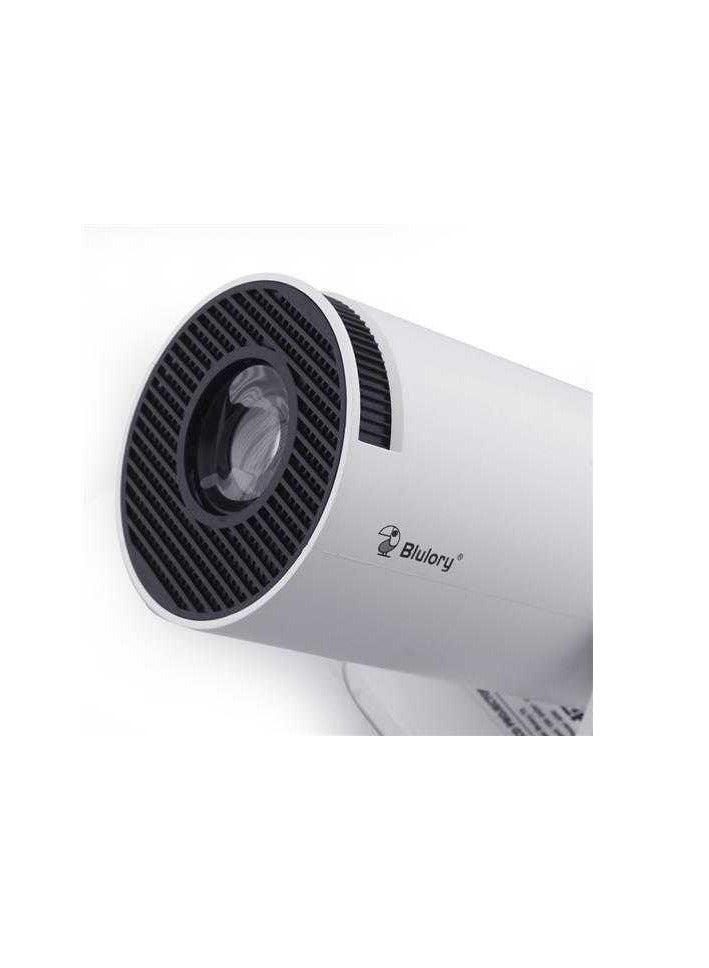 Immersive 4K Smart Portable Projector with Built-In Speakers Screen Mirroring  and Advanced Connectivity Features for HD Home Cinema Experience