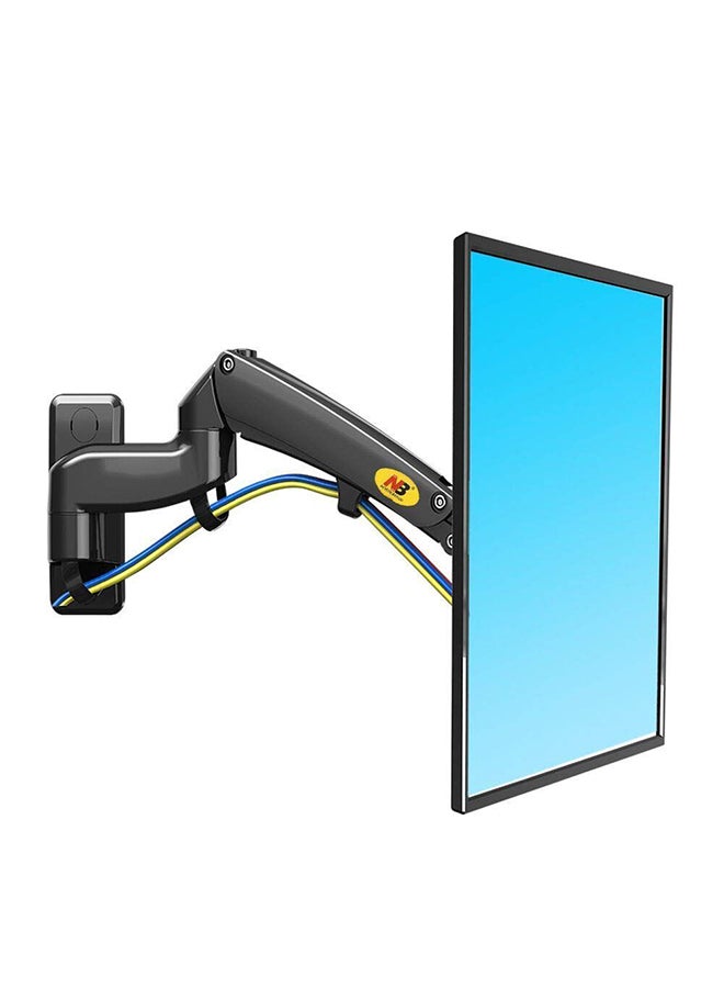 TV Wall Mount for Most 24-35 Inch LED LCD Plasma Flat Screen Monitor and TVs, VESA Size 75x75MM to 100x100MM Up to 26lbs(12KG) Full Motion Articulating Durable and No Rust.F300-B (24-35, Black) Black