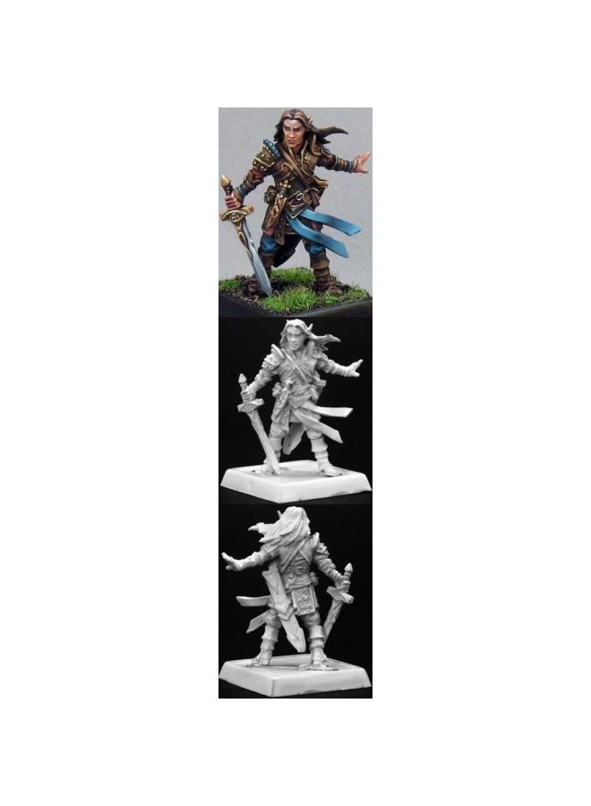 Arael Half Elf Cleric Miniature REM60005