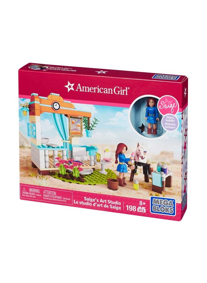 WM564 American Girl Saigeâs Art Studio Building Set 8+ Years