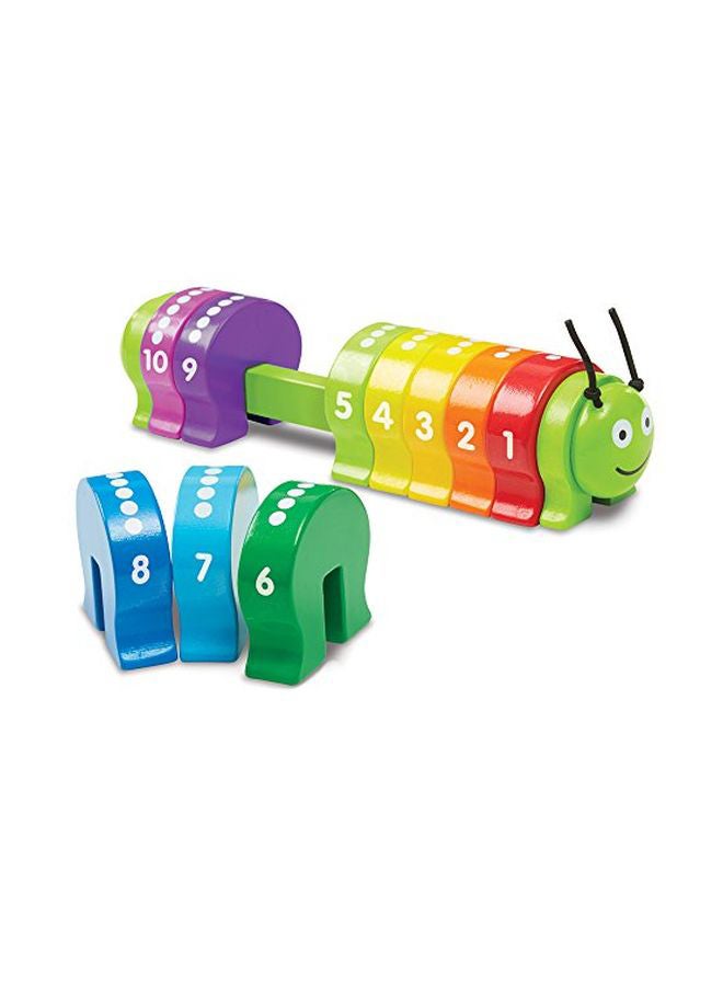 10-Piece Counting Caterpillar Toy 9274