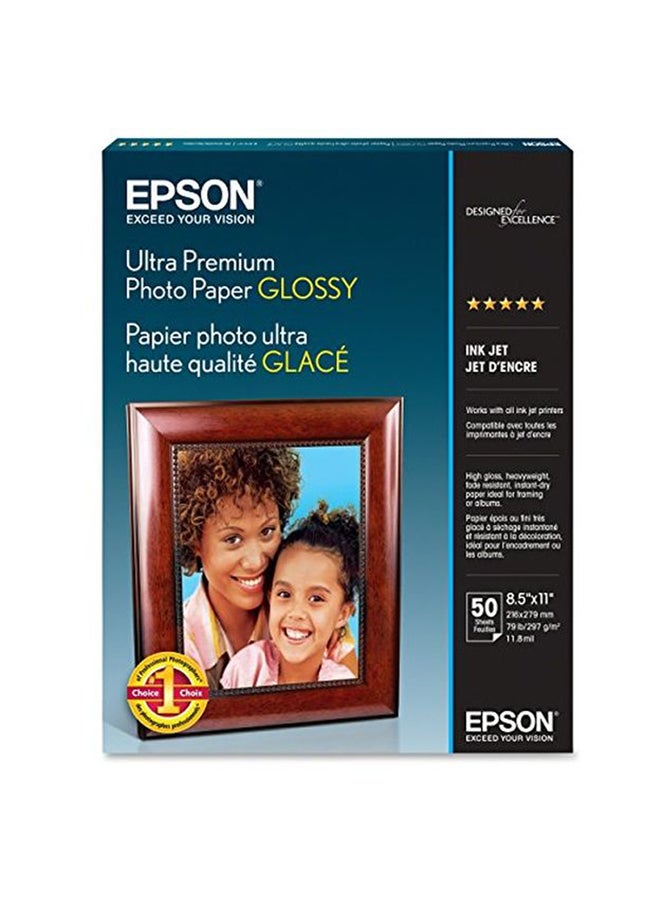 Ultra Premium Glossy Photo Paper For Inkjet Printer