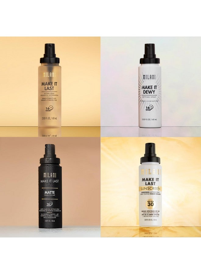 Make It Last Original Natural Finish Setting Spray 3 In 1 Setting Spray And Primerprime + Correct + Set Makeup Finishing Spray And Primer Long Lasting Makeup Primer And Spray (2.03 Fl. Oz.)
