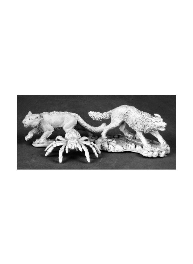 2-Piece Metal Cast Miniature