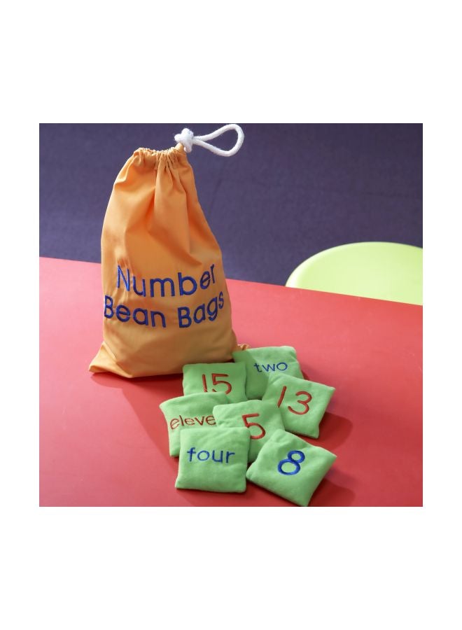 20-Piece Number Beanbag 3047