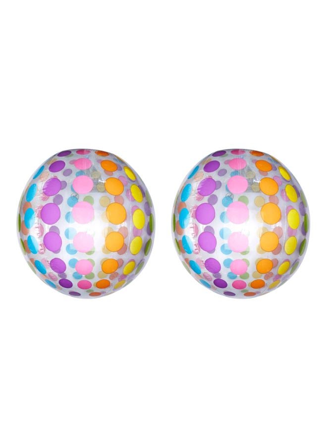 2-Piece Transparent Design Jambo Ball 42inch