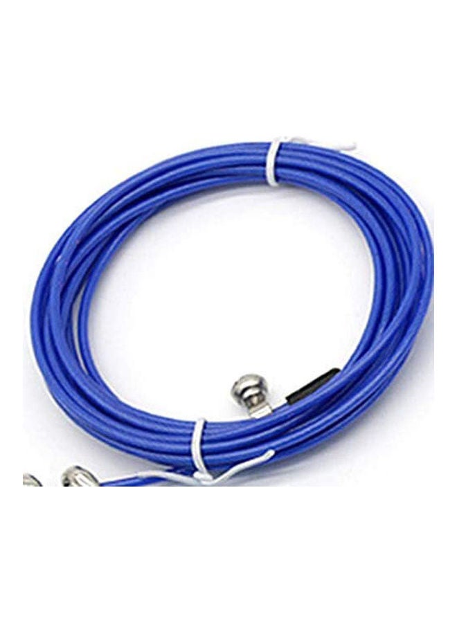 Adjustable Skipping Rope, Jump Rope For Metal Cord Speed Rope Cable For Training Exercise (Color) ‎20.8cm