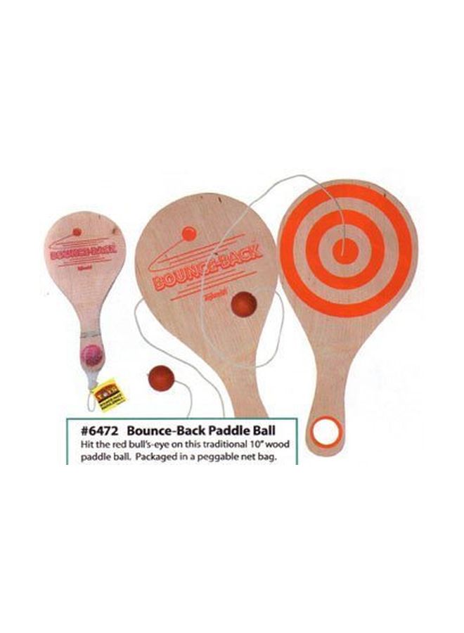 4-Piece Bounce Back Paddle With Ball Set TSM6472