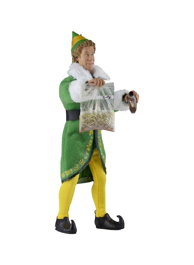 Buddy The Elf Clothed Action Figure 8 Inch