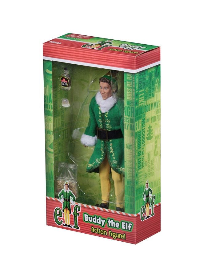 Buddy The Elf Clothed Action Figure 8 Inch