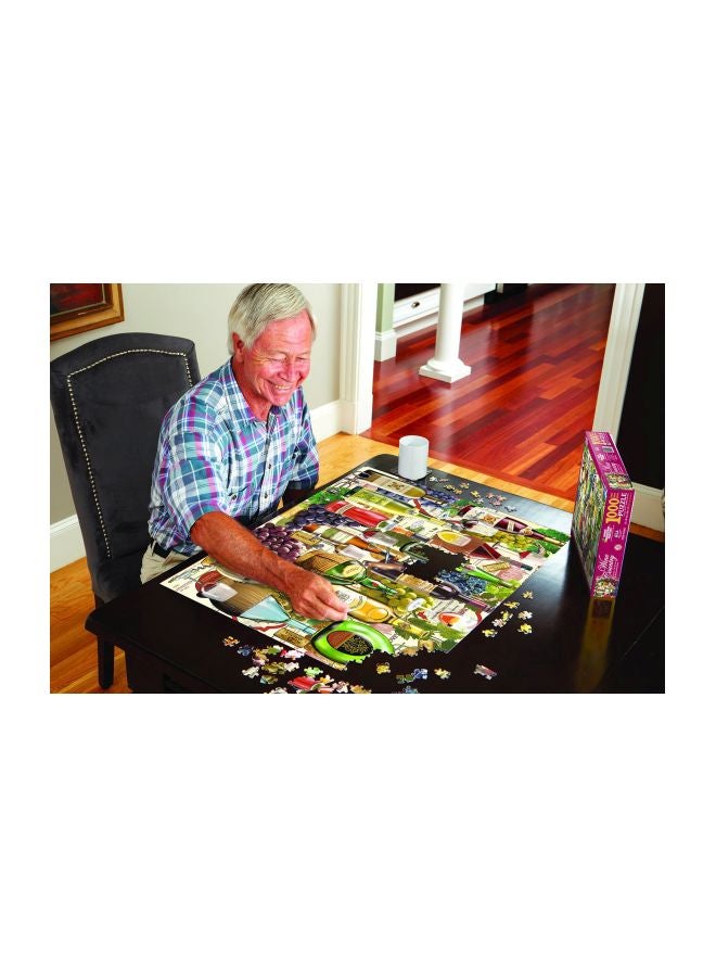 1000-Piece White Mountain Jigsaw Puzzle 1183