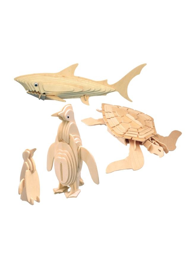 26-Piece 3D Turtle Puzzle 1223