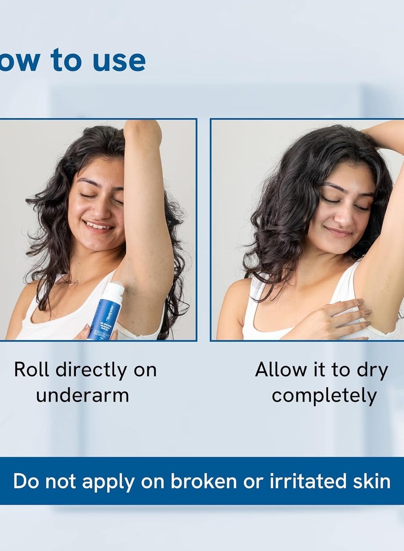 Be Bodywise 4% AHA BHA UnderArm Roll on 2% Lactic Acid 1% Mandelic Acid 1% Salicylic acid Prevents Body Odour Pigmentation Kills Bacteria for Radiant Underarm Long Lasting 75ml