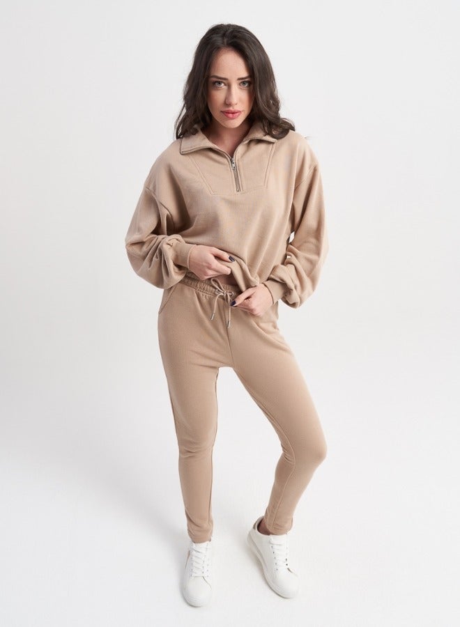 Hailys Women's Sweatshirt , toupe