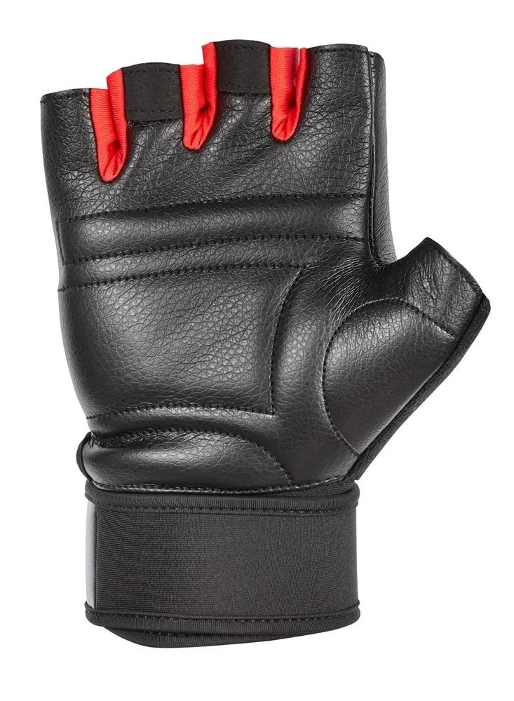 Weight Lifting Gloves Size Large Black and Red