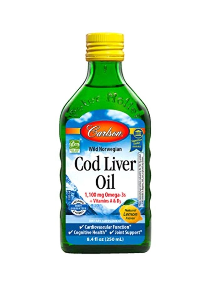 Cod Liver Oil Lemon Flavour