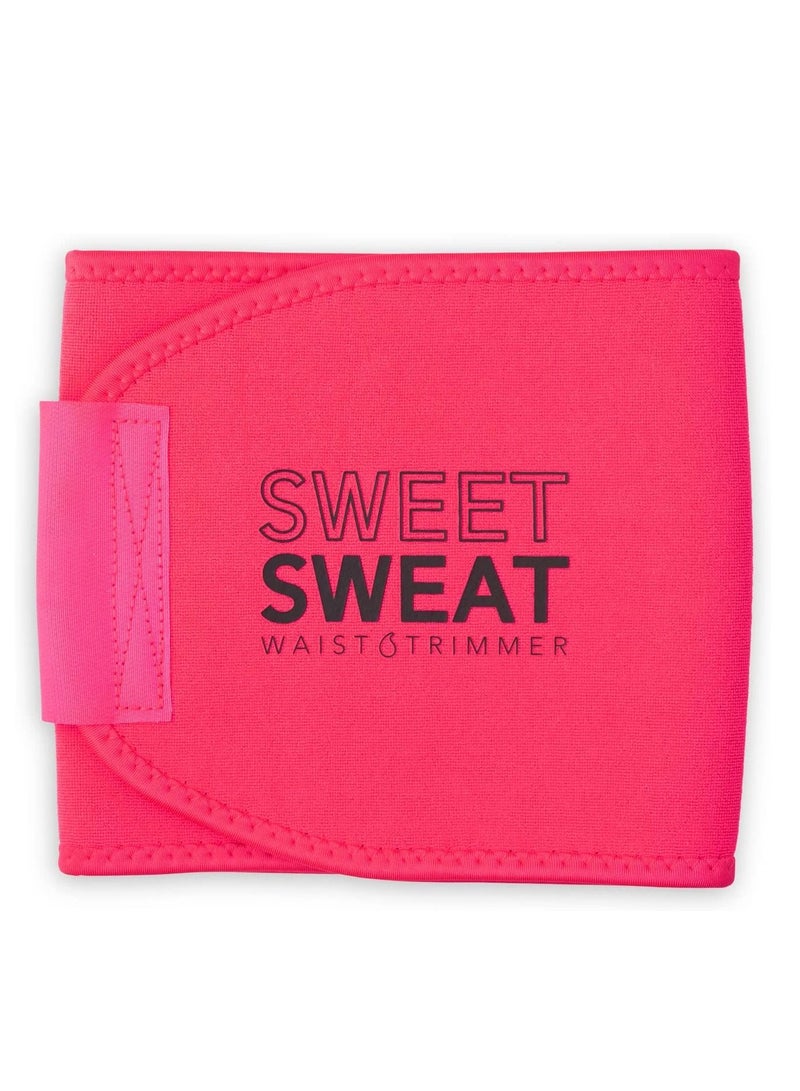 Sweet Sweat Waist Trimmer Belt Neon Pink  Medium