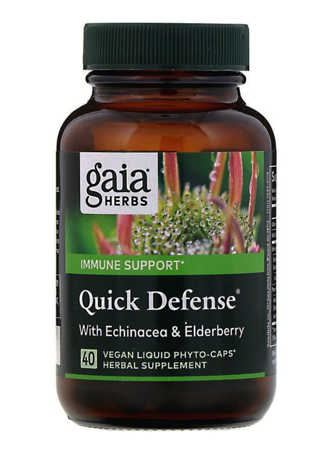 Quick Defense - 40 Vegan Liquid Phyto-Caps