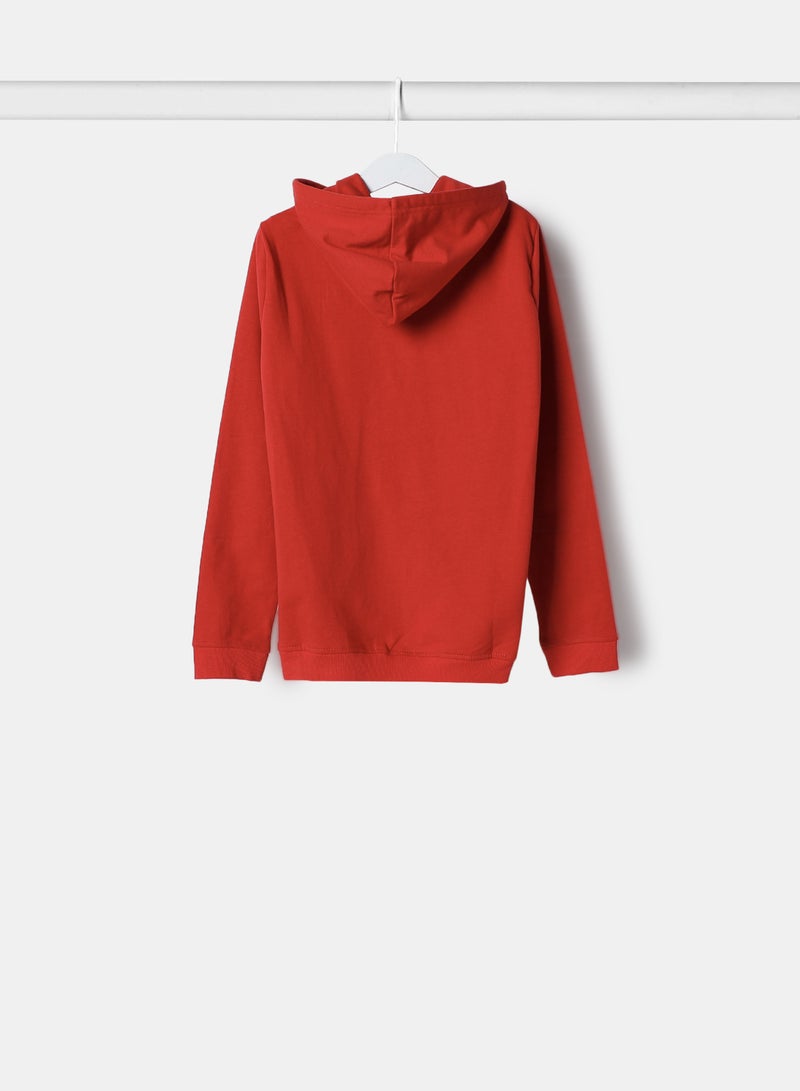 Girls Hoodie Red