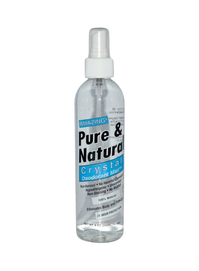 Stone Pure And Natural Deodorant Mist Clear 240ml
