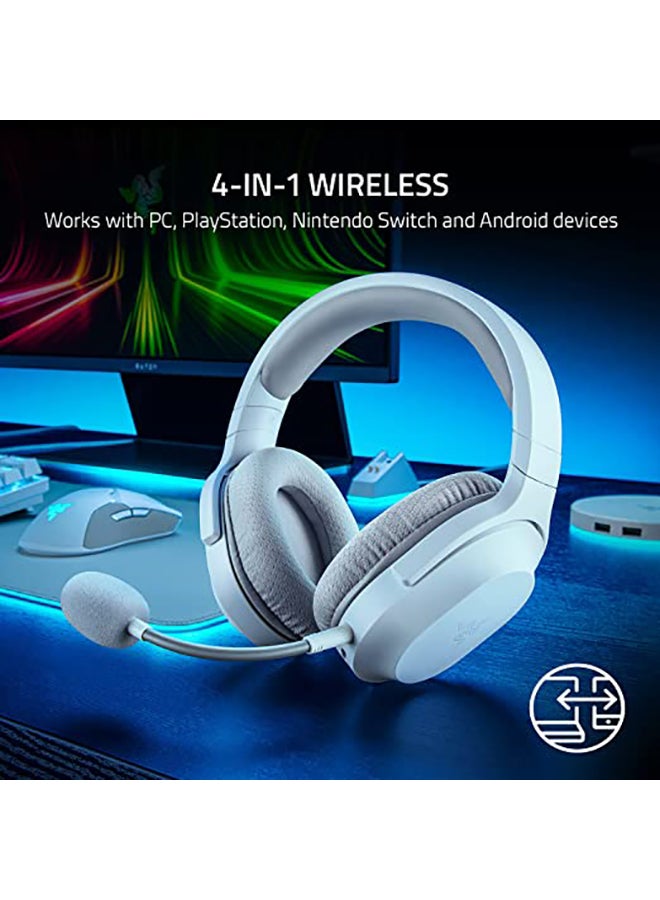 Barracuda X Wireless Multi-Platform Gaming And Mobile Headset Mercury White RZ04-03800200-R3M1