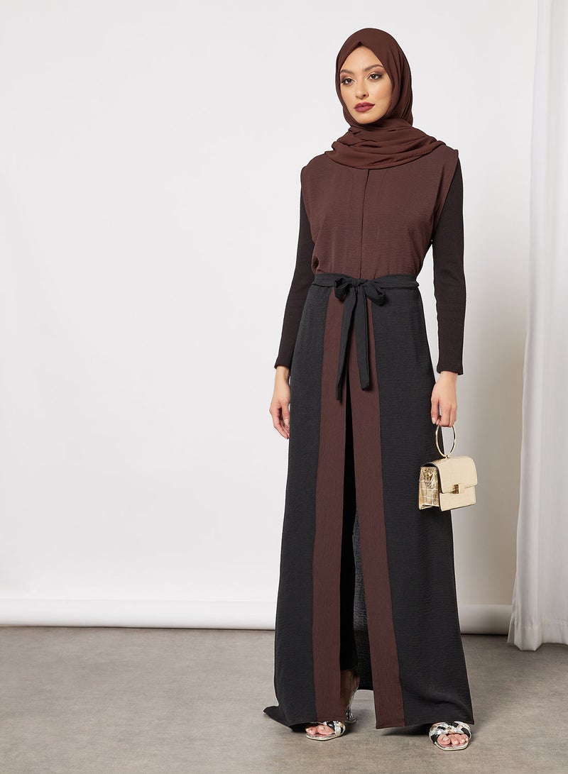 Modest Vest With Belt And Sheila