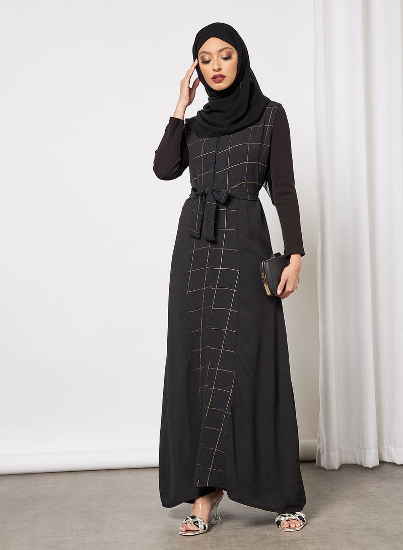 Modest Vest With Belt And Sheila