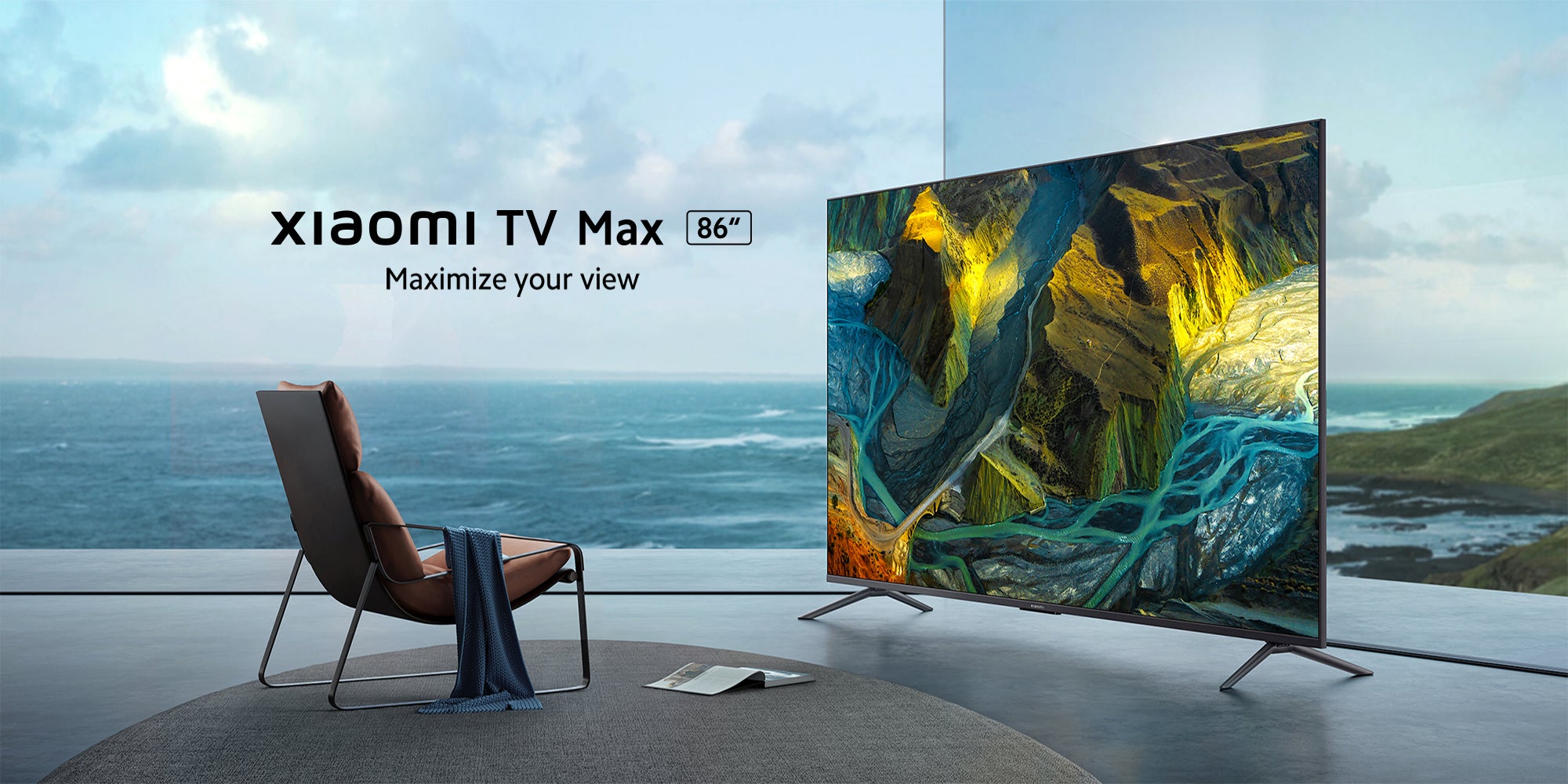 86-Inch Ultra-HD 4K Smart Android TV 11 With 120Hz Refresh Rate | 178 Degrees Angle | 3D Sount Effects Dolby Atmos Supports Google Voice Assistant, Chromecast Built-In | Xiaomi TV Max 86