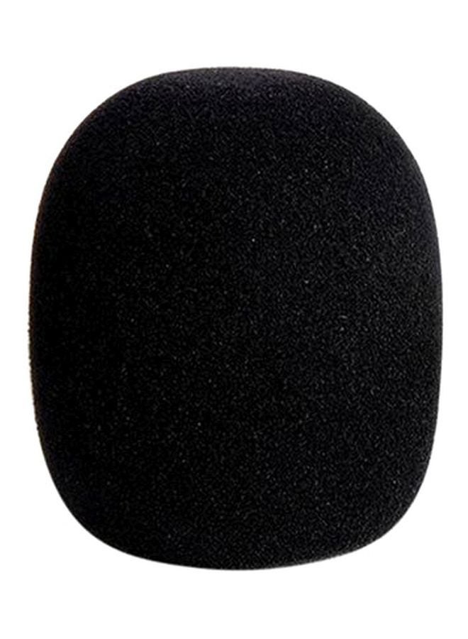 Foam Microphone Sponge Cover Black