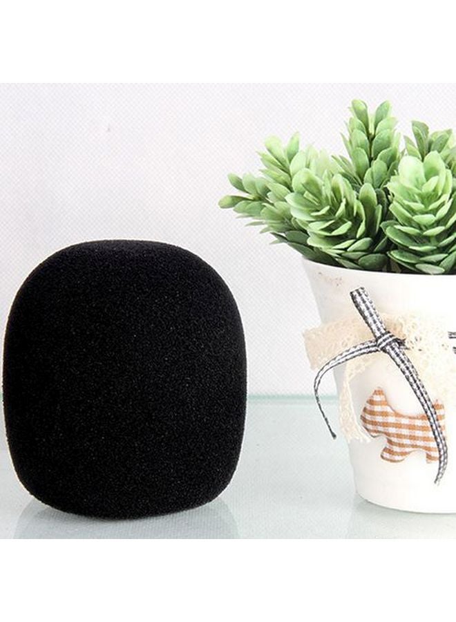 Foam Microphone Sponge Cover Black