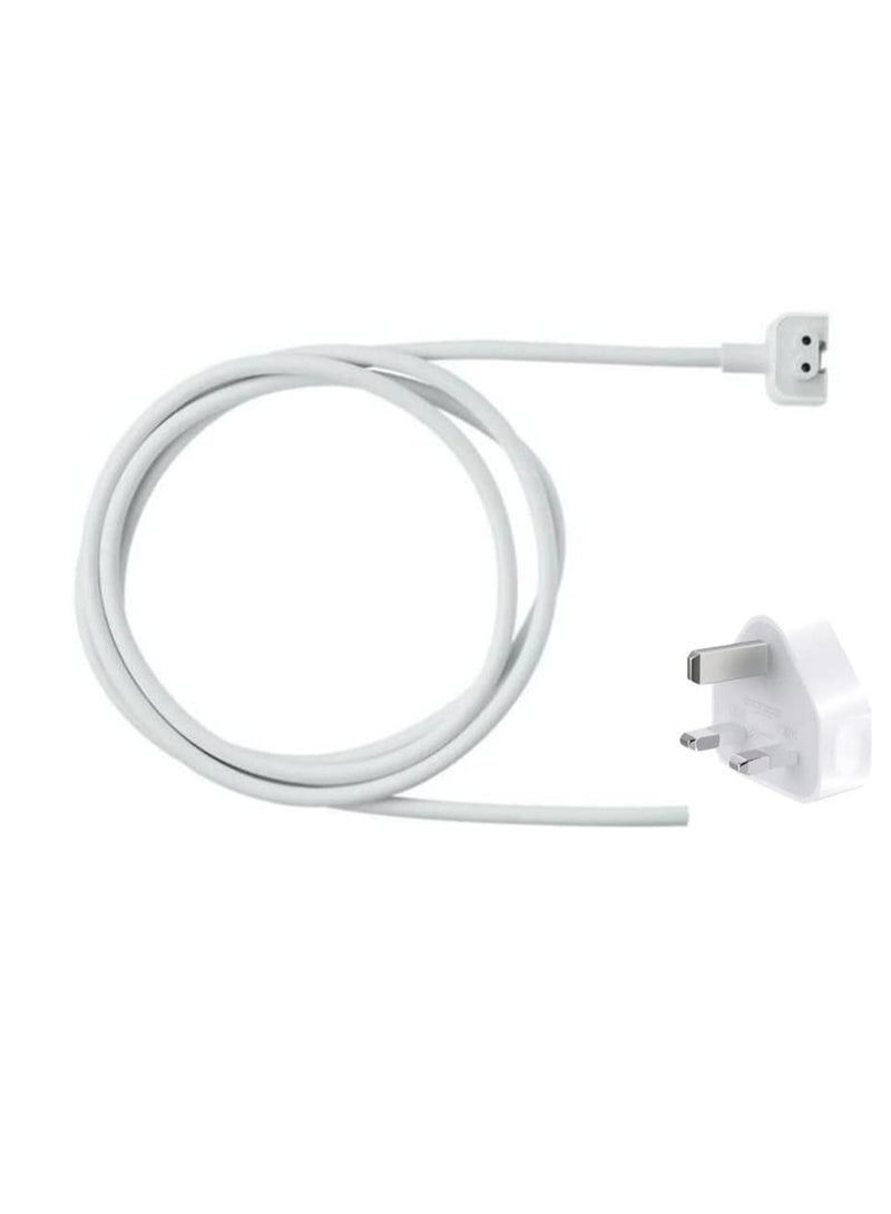 MK122B/A Power Adaptor Extension Cable UK for Apple Mac book chargers