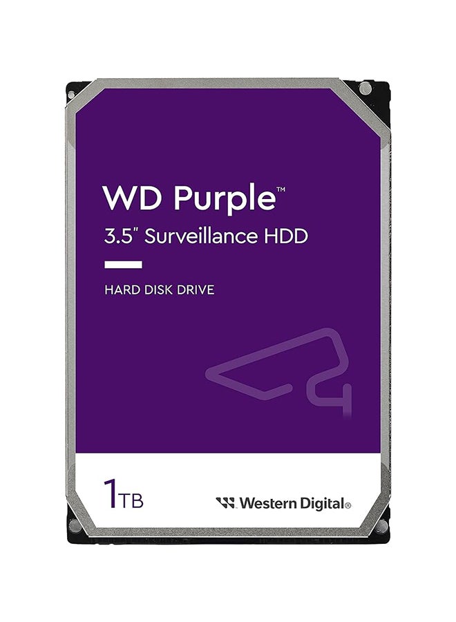 1TB WD Purple Surveillance Internal Hard Drive HDD - SATA 6 Gb/s, 64 MB Cache, 3.5