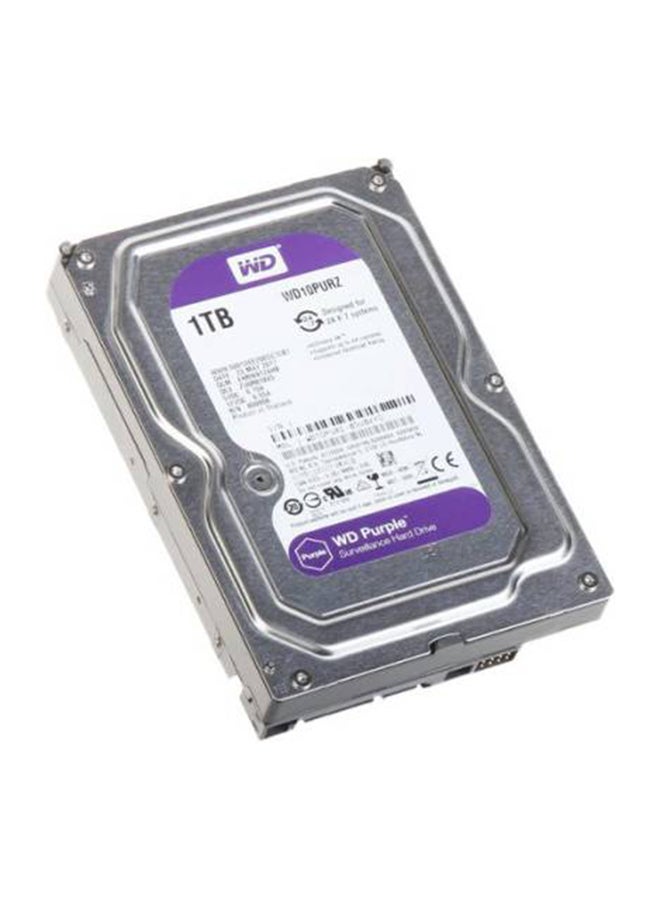 1TB WD Purple Surveillance Internal Hard Drive HDD - SATA 6 Gb/s, 64 MB Cache, 3.5