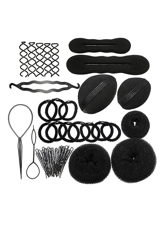 9-In-1 Hair Styling Set Black