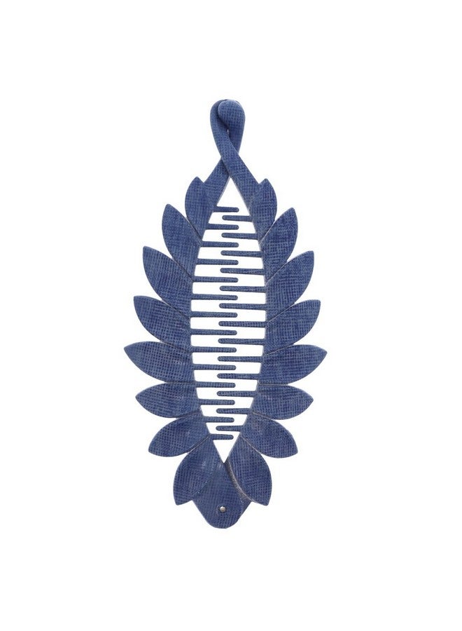 Scalloped Leaf Banana Clip Set Of 3