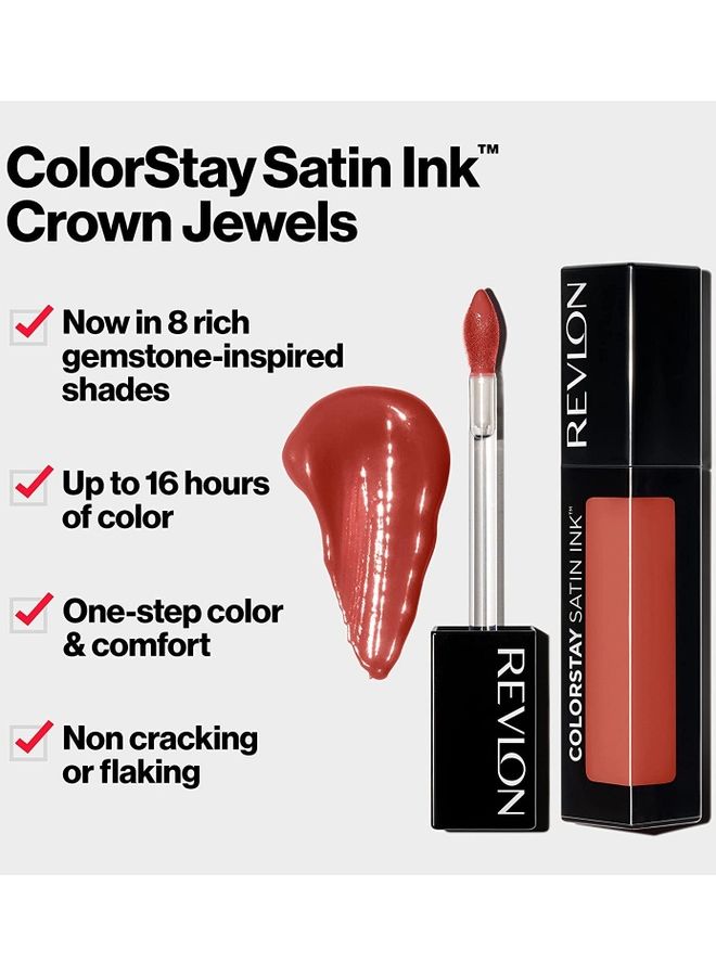 ColorStay Satin Ink Liquid Lipstick 34 Regal Ruby