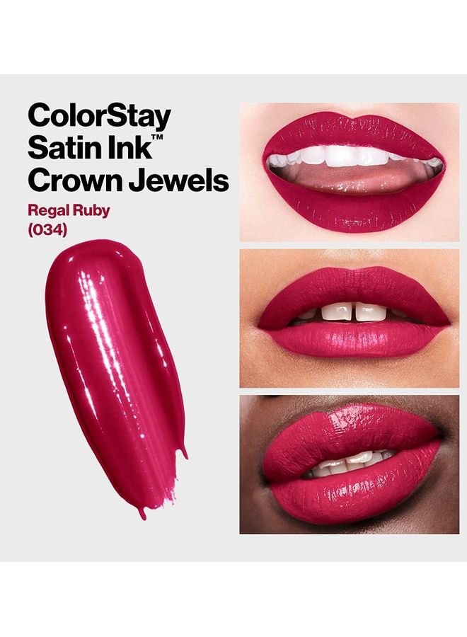 ColorStay Satin Ink Liquid Lipstick 34 Regal Ruby