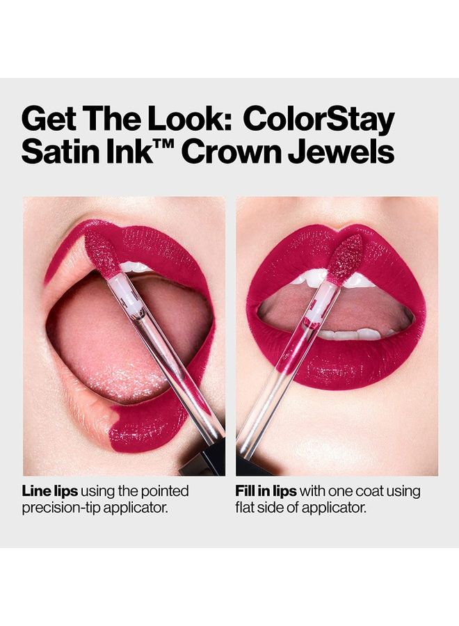 ColorStay Satin Ink Liquid Lipstick 34 Regal Ruby