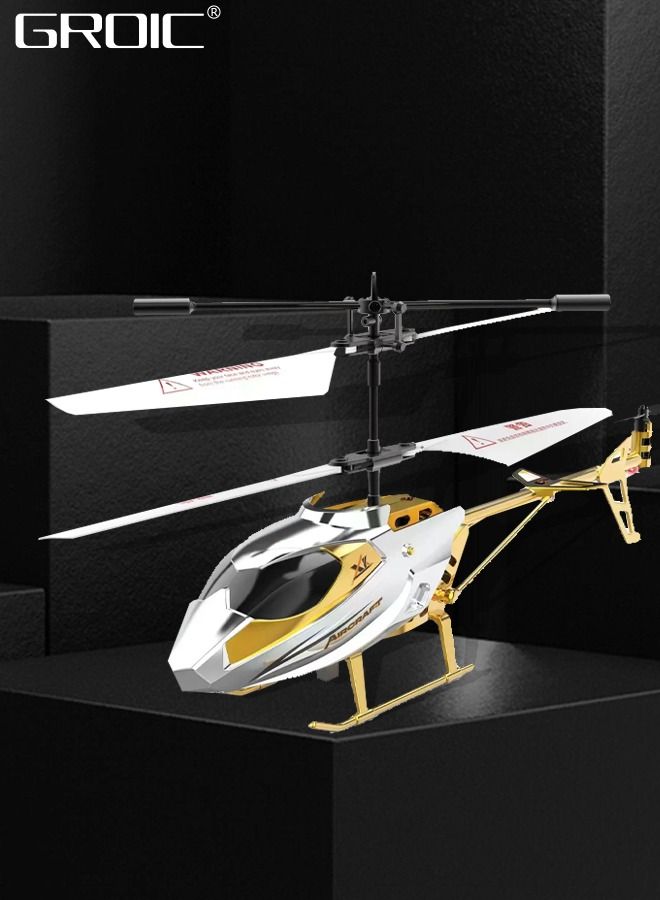 Remote Control Helicopter, RC Helicopter with 7 LED Light and Altitude Hold, One Key Take Off/Landing, Mini Helicopter Remote Helicopter Toys for Adults Kids, Model Helicopter