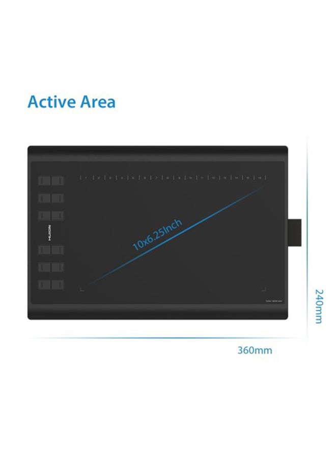 Inspiroy Graphic Tablet Black