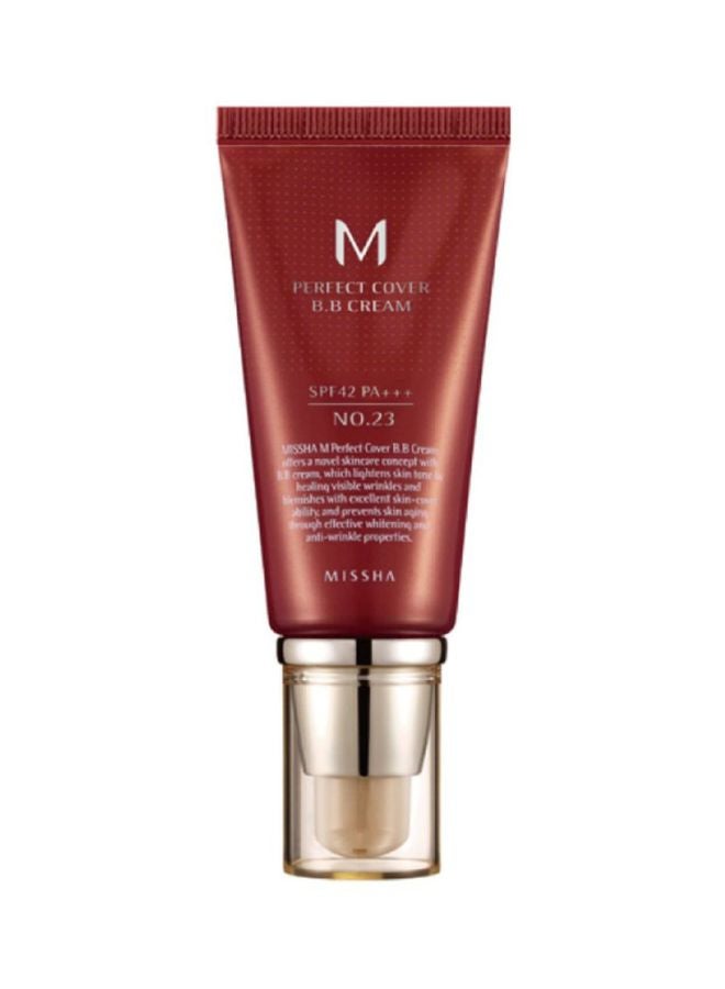 2-Piece M Perfect Cover Bb Cream Set 23 Natural Beige