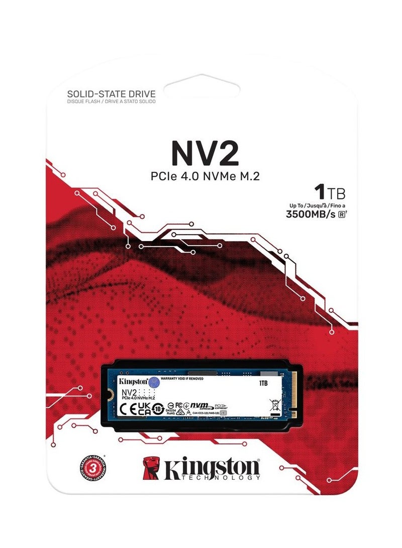 NV2 PCIe Gen4 NVMe M.2 SSD 1 TB