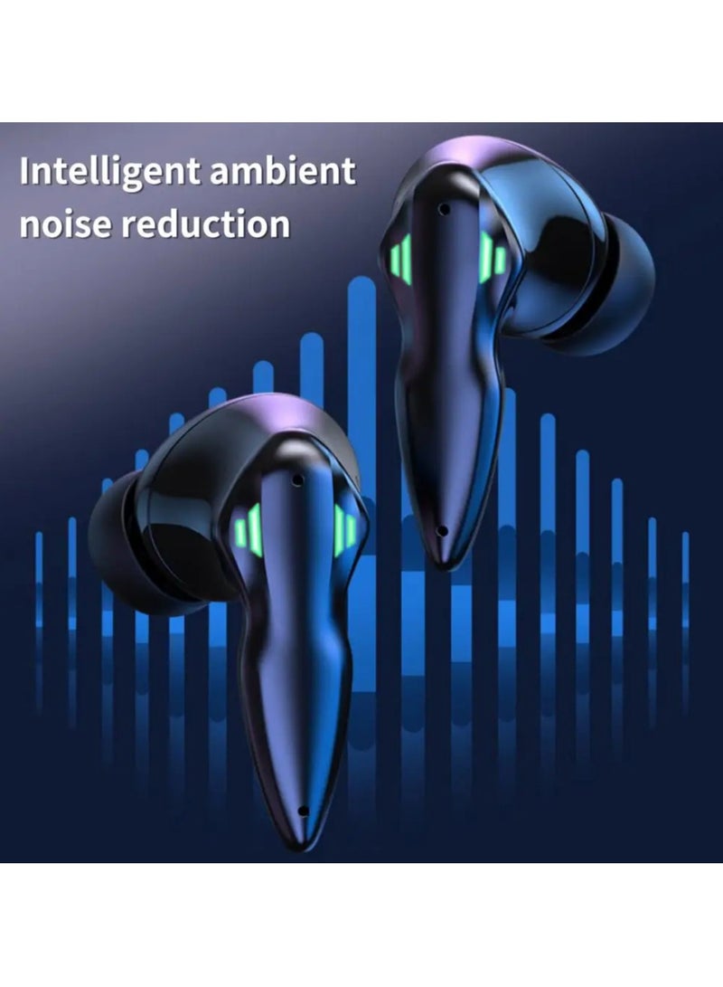 Recci Earphone In Ear Stereo Headphone Bluetooth 5.3 LED Display Wireless Earbuds For Mobile Phone