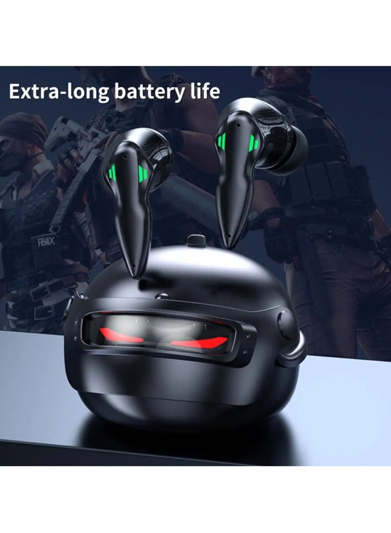 Recci Earphone In Ear Stereo Headphone Bluetooth 5.3 LED Display Wireless Earbuds For Mobile Phone