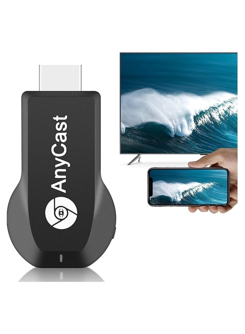 Any-Cast HDMI WiFi 1080P Mobile Screen Mirroring Receiver Dongle to TV/Projector Receiver for Android/Mac/iOS Windows