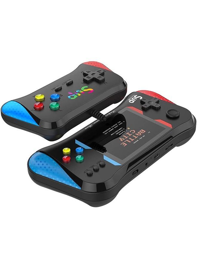 Handheld Game Console Retro Console with 500 Classic Games Supporting 2 Players TV Connection 1200 mAh Rechargeable Battery